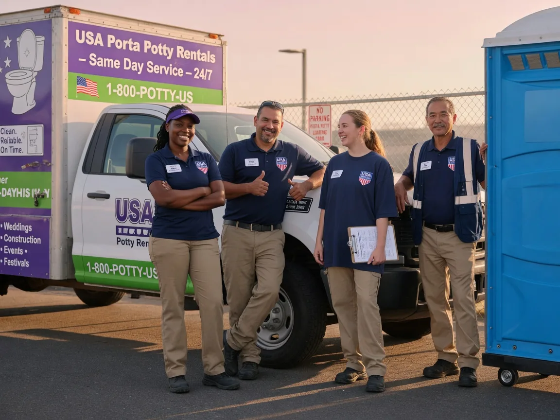 Porta Potty Rental company in Feasterville Trevose, PA